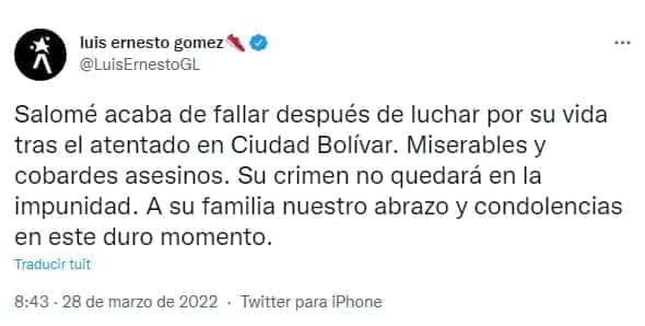 atentado a un CAI en Ciudad Bol&iacute;var