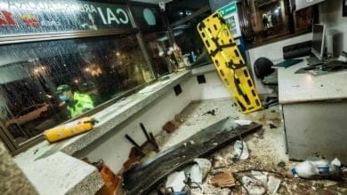 atentado a un CAI en Ciudad Bol&iacute;var