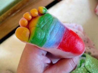 beb&eacute;s arco&iacute;ris