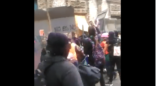 marchas feministas en m&eacute;xico