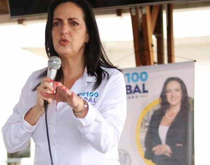 Mar&iacute;a Fernanda Cabal respalda a Oscar Zuluaga en su renuncia gabinete petro