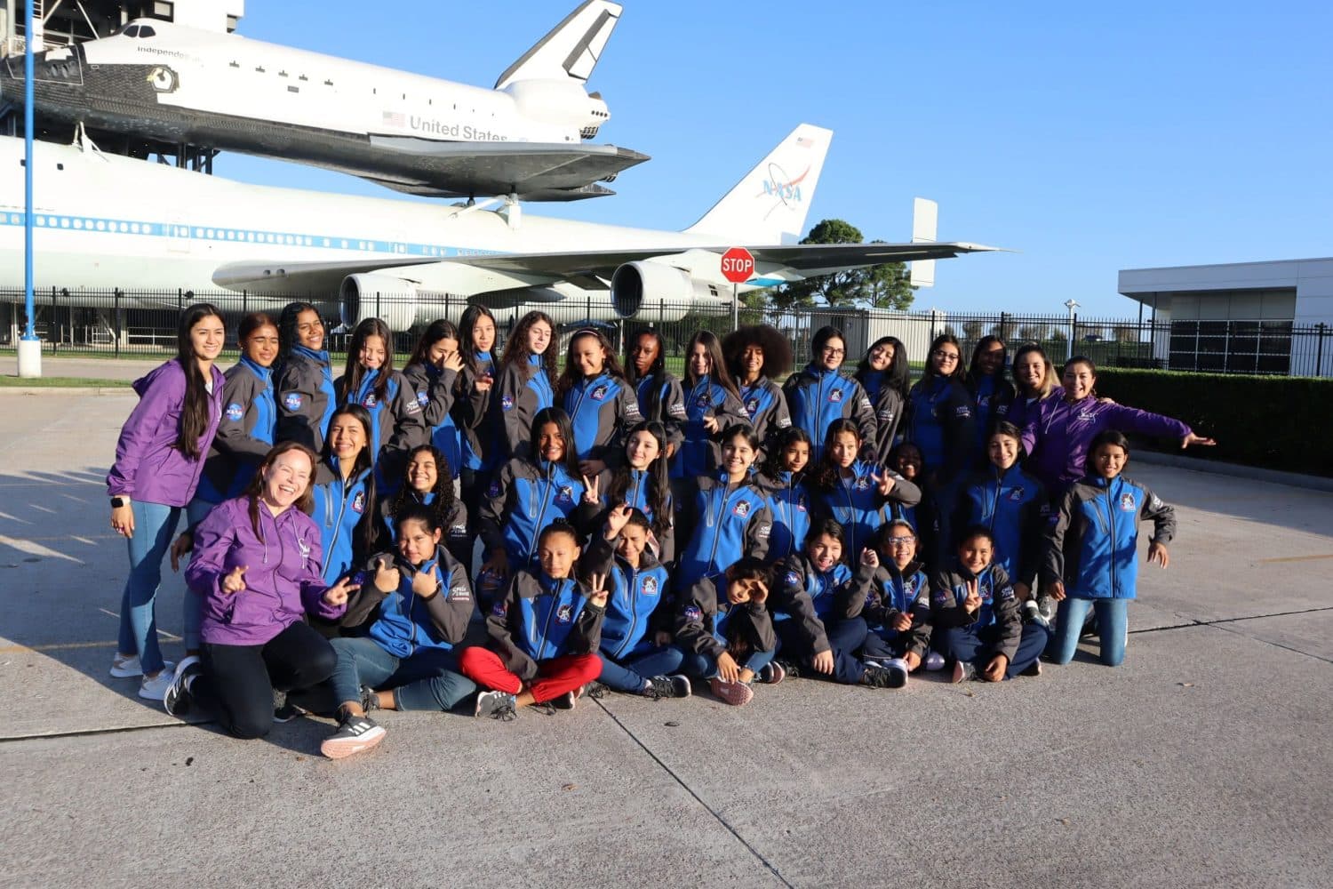 ni&ntilde;as a la NASA