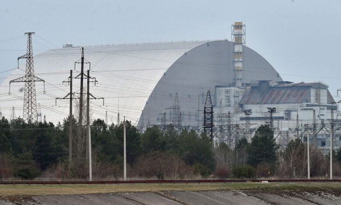 planta nuclear de Chern&oacute;bil se qued&oacute; sin energ&iacute;a el&eacute;ctrica