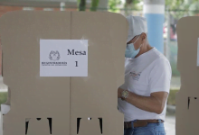 puesto de votación votar en las elecciones / Registraduría / lugar de votación / 29 de octubre