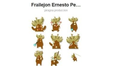 stickers de Frailej&oacute;n Ernesto P&eacute;rez