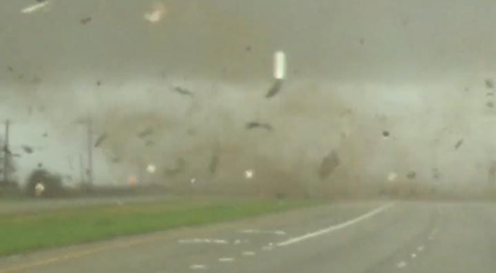 tornado en Texas