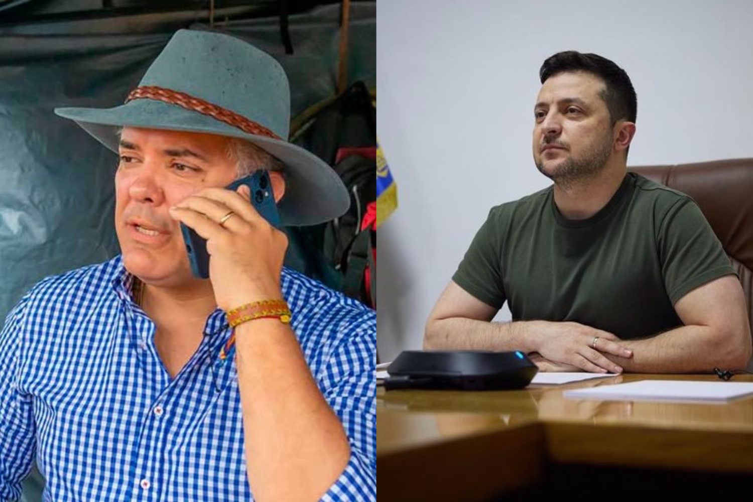 Duque habl&oacute; con Volod&iacute;mir, presidente de Ucrania