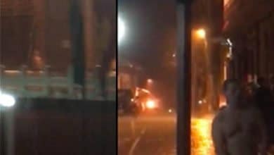 extranjero se pase&oacute; sin ropa por el parque principal de Jeric&oacute;