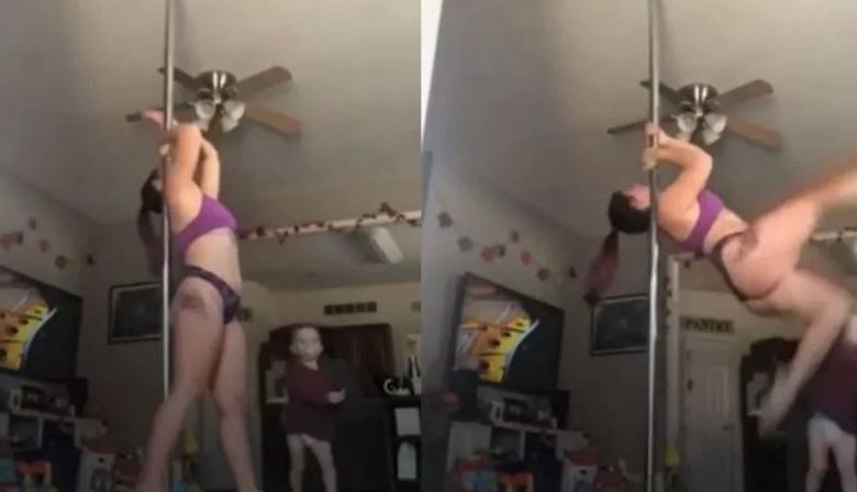 madre patada pole dance