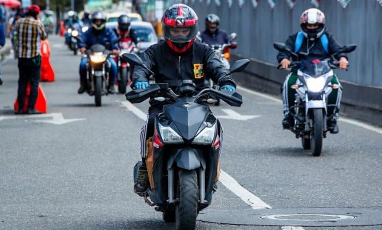 medidas para motociclistas