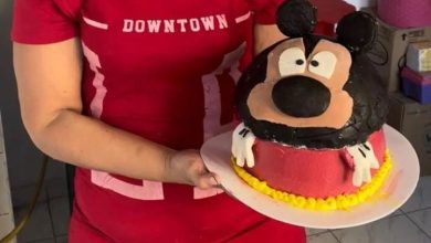 pastel de Mickey Mouse