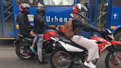 parrillero en moto en Bogot&aacute;