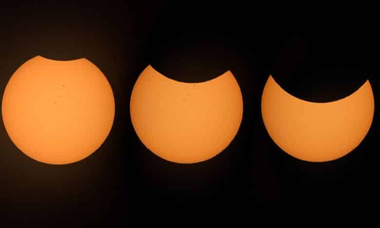primer eclipse solar