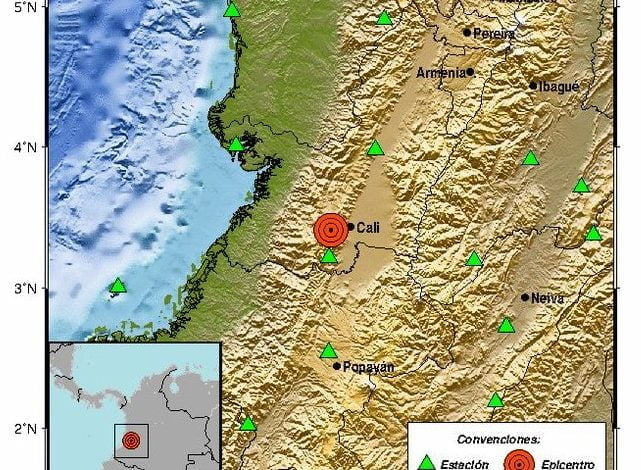 temblor en Cali