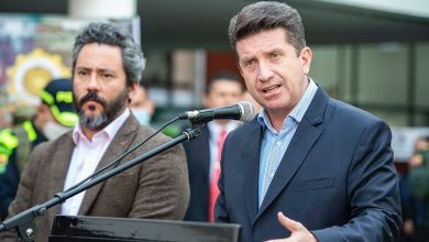 El ministro Diego Molano paro armado