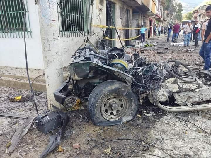 Explosión de carro bomba en Argelia, Cauca