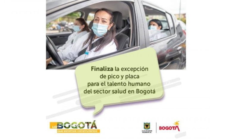 pico y placa para personal de salud