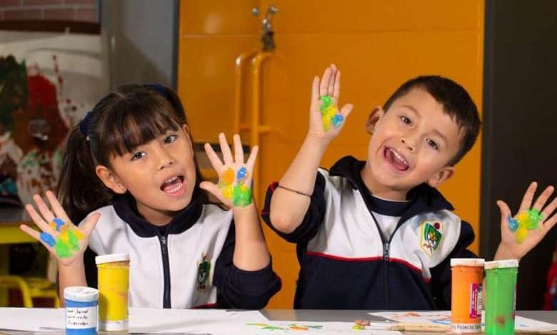 sin tapabocas en los colegios / regreso&nbsp;a&nbsp;clases