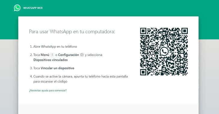 whatsapp computadores