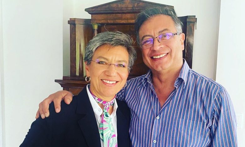 Claudia López se reunió con Gustavo Petro