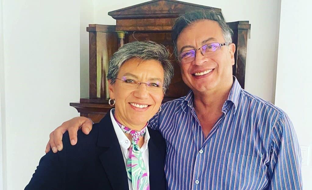 Claudia L&oacute;pez se reuni&oacute; con Gustavo Petro