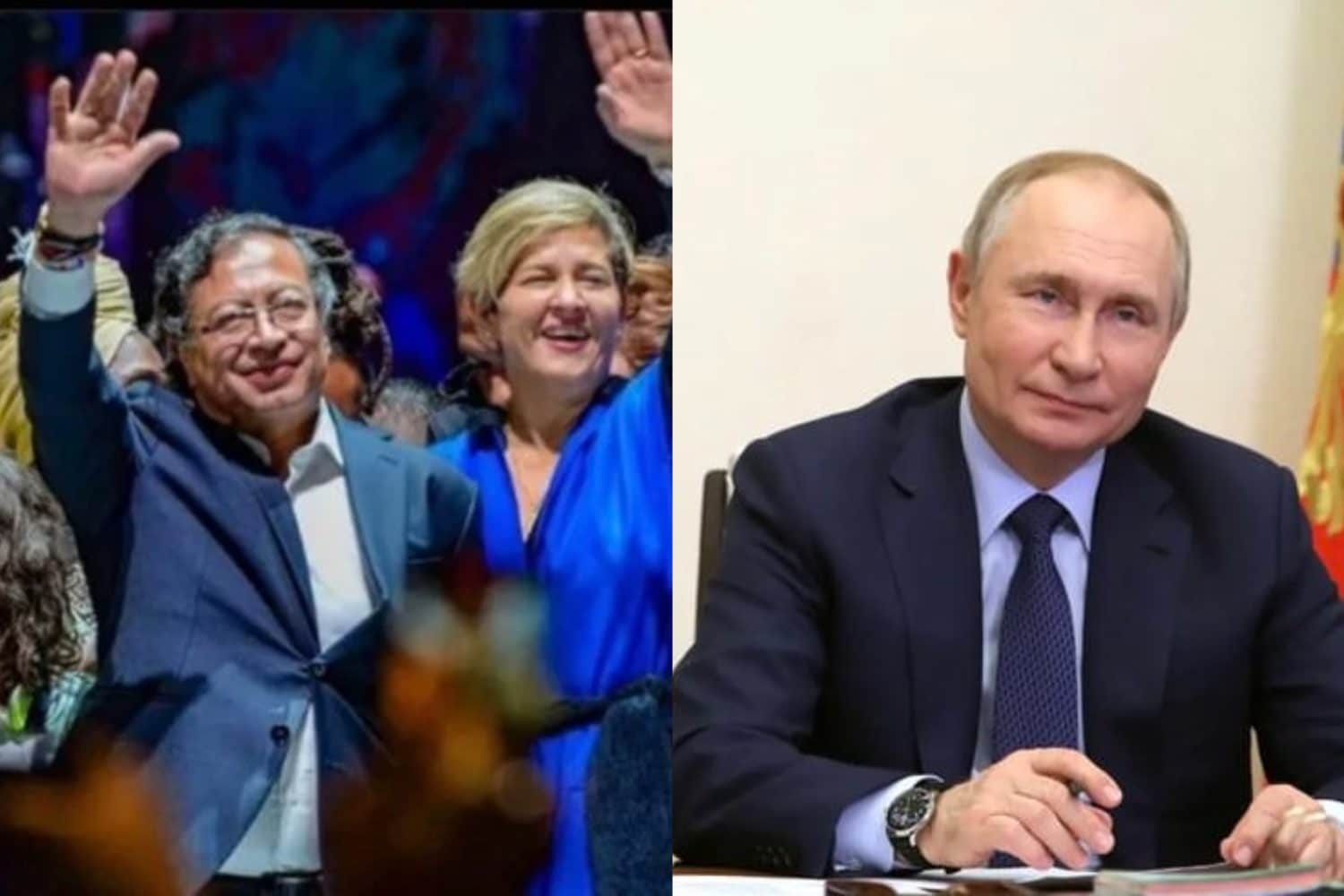 Vladimir Putin le envi&oacute; mensaje a Gustavo Petro