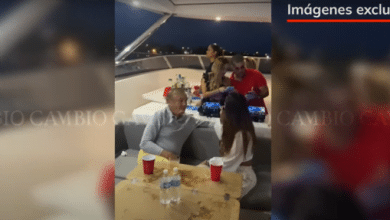 Rodolfo Hern&aacute;ndez en una ex&oacute;tica fiesta en un yate en Miami