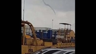 mini tornado en barranquilla