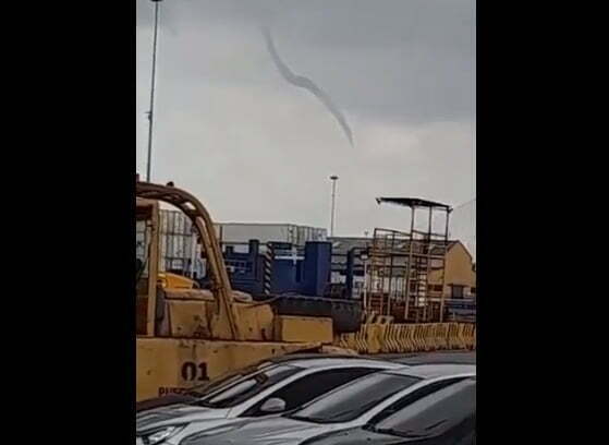 mini tornado en barranquilla
