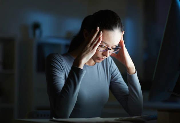 trabajar durante la noche