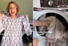 Redes sociales: abuela reveló truco para no planchar la ropa y se volvió viral