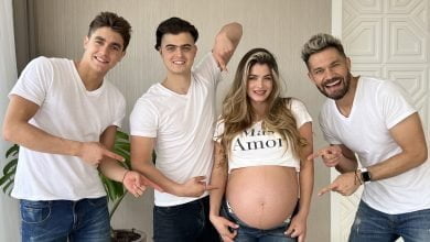 Graban &ldquo;show&rdquo; en aeropuerto protagonizado por hijo de Cristina Hurtado y Josse Narv&aacute;ez