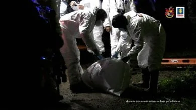 Medellín cuerpos sin vida de Adriana pinzón / Foto ilustrativa cuerpo dentro de una maleta