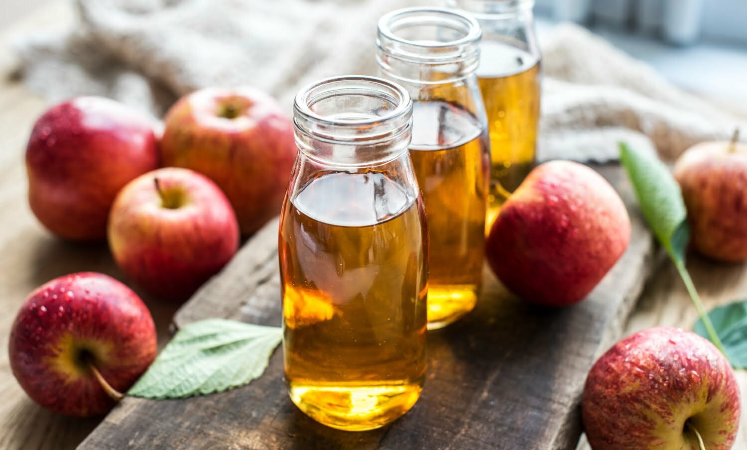 beneficios del vinagre de manzana
