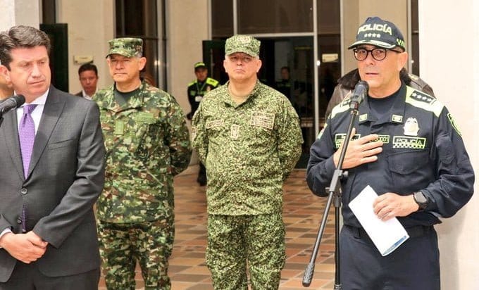 homicidio de polic&iacute;as en Colombia