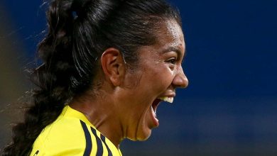 jugadora de la selecci&oacute;n Colombia