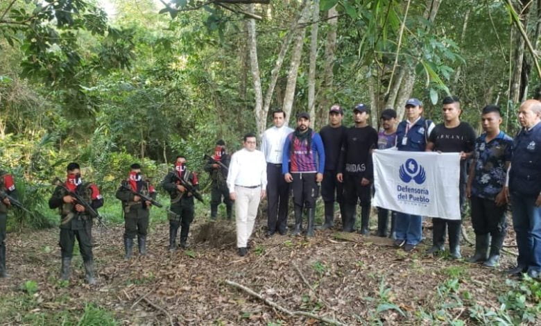 El ELN liberó a seis miembros de las Fuerzas Militares y la Policía en Arauca