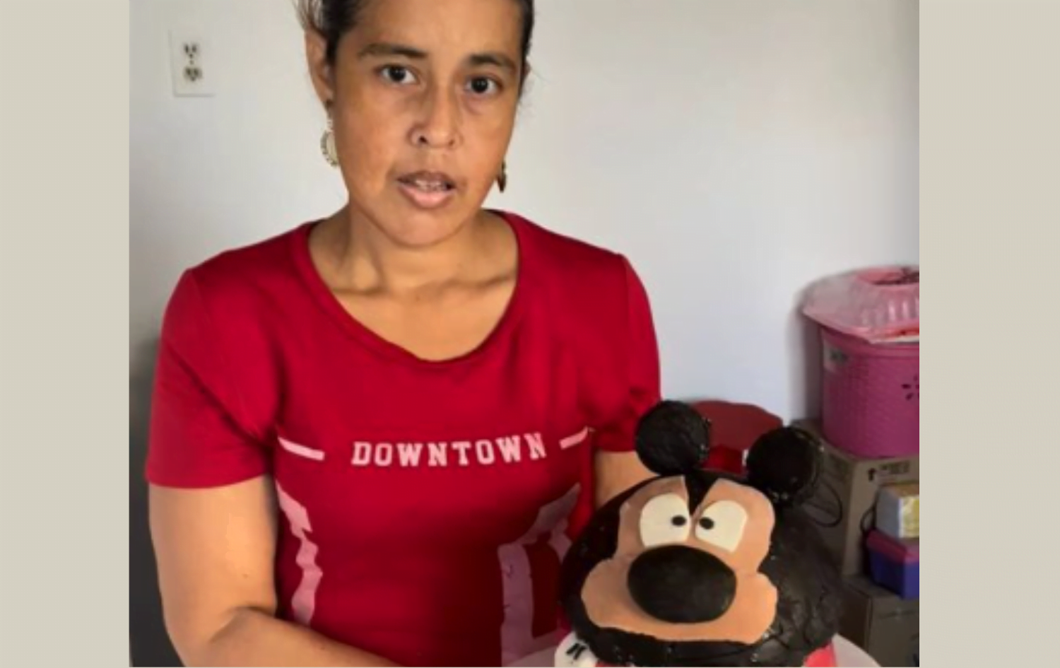 repostera barranquilla pastel de Mickey mouse