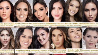 candidatas al concurso nacional de belleza