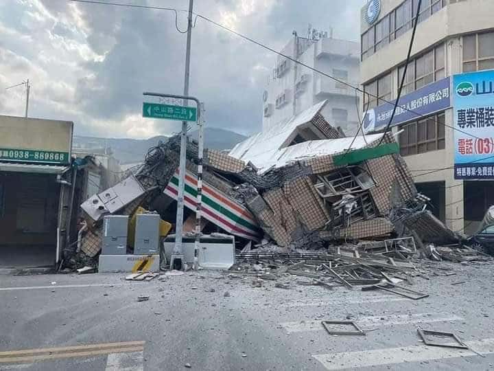Fuerte terremoto deja una persona sin vida y m&aacute;s de 80 heridos en Taiw&aacute;n