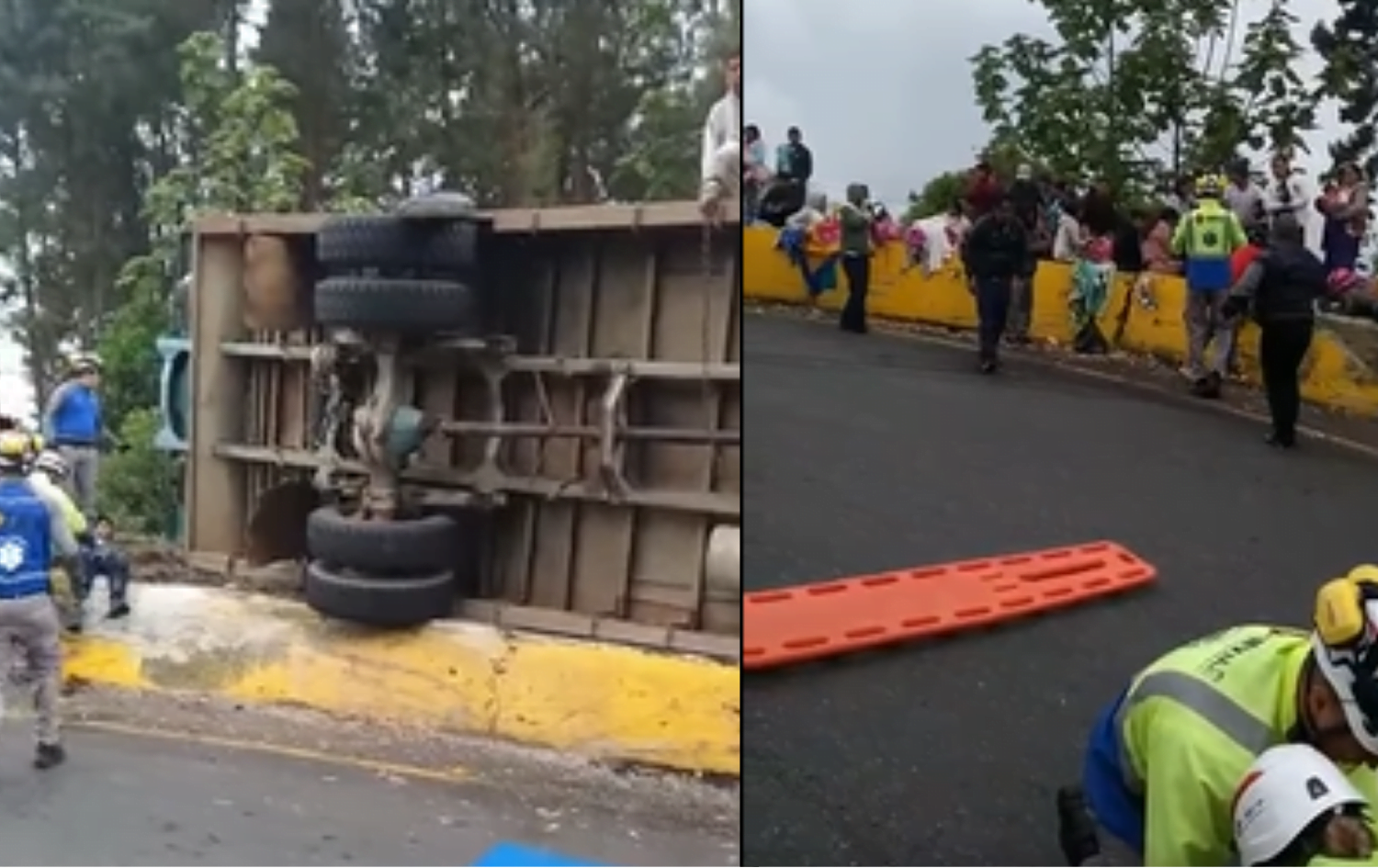 accidente la l&iacute;nea