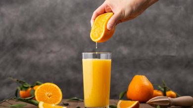 jugo de naranja frutas
