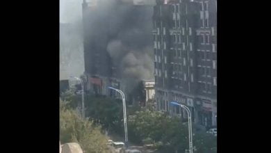 incendio en un restaurante en China