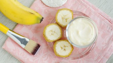 Mascarilla de plátano para prevenir arrugas prematuras