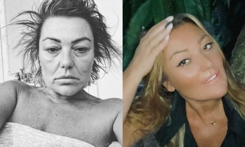 collage elaborado con dos fotograf&iacute;as de la cantante Amaia montero