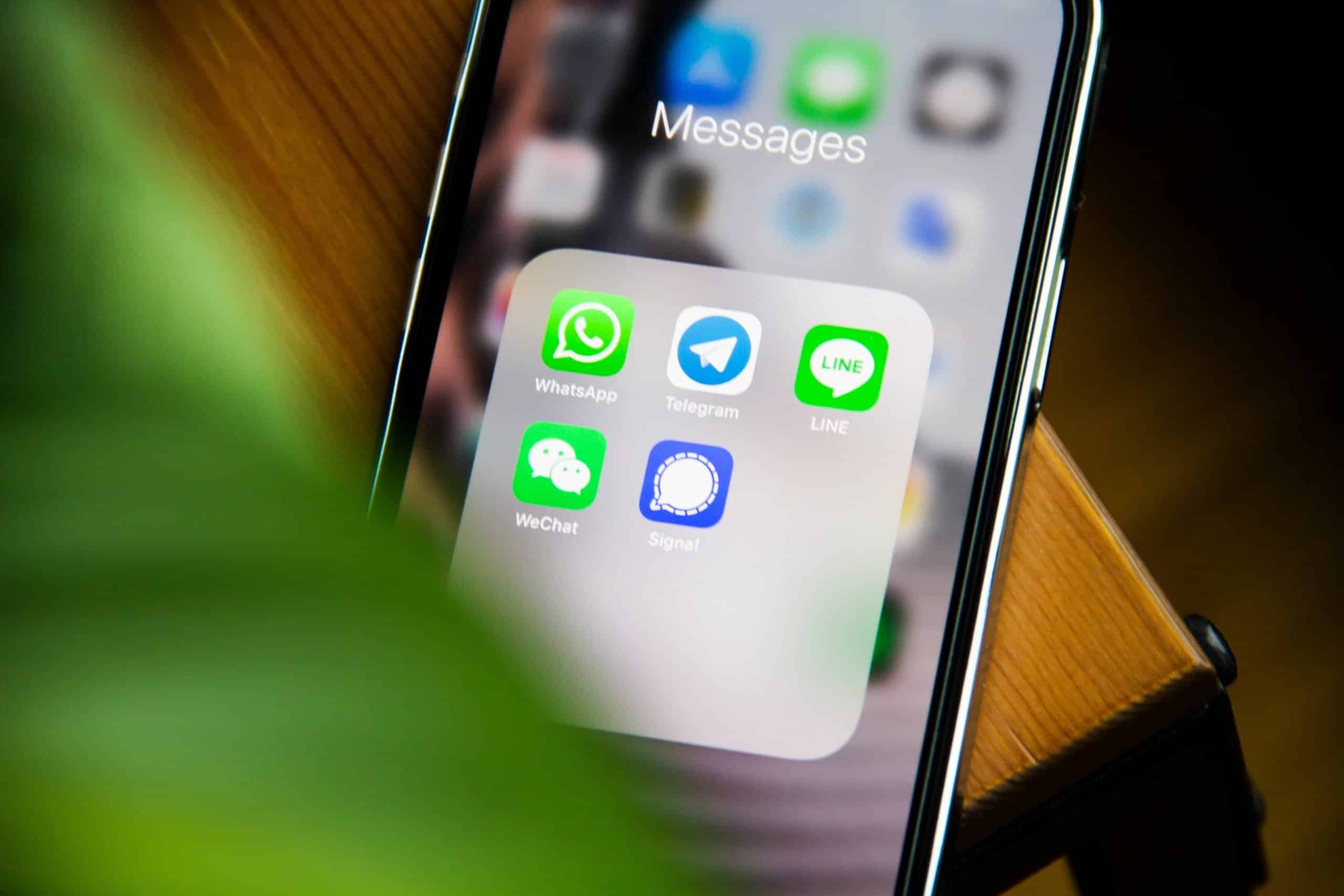 Telegram alerta sobre WhatsApp