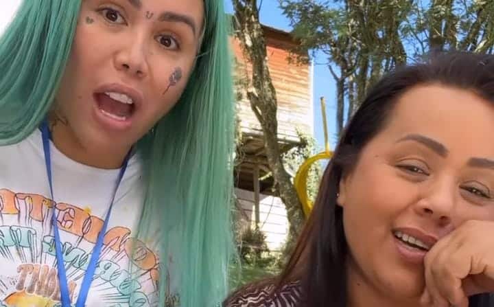 yina calder&oacute;n y su madre