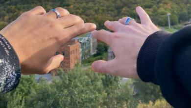 dos manos unidas pareja gay