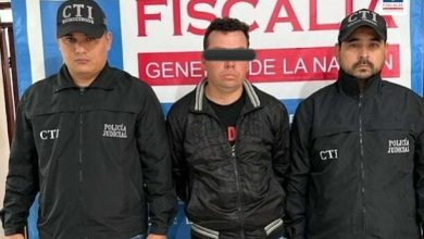hombre detenido por la Fiscal&iacute;a colombiana