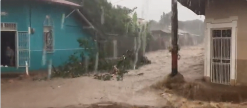 inundaciones en nicaragua huracán